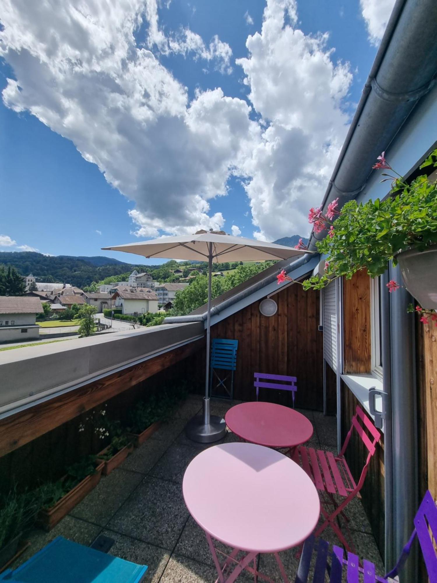 Apartamento Vue Magique Sallanches Exterior foto